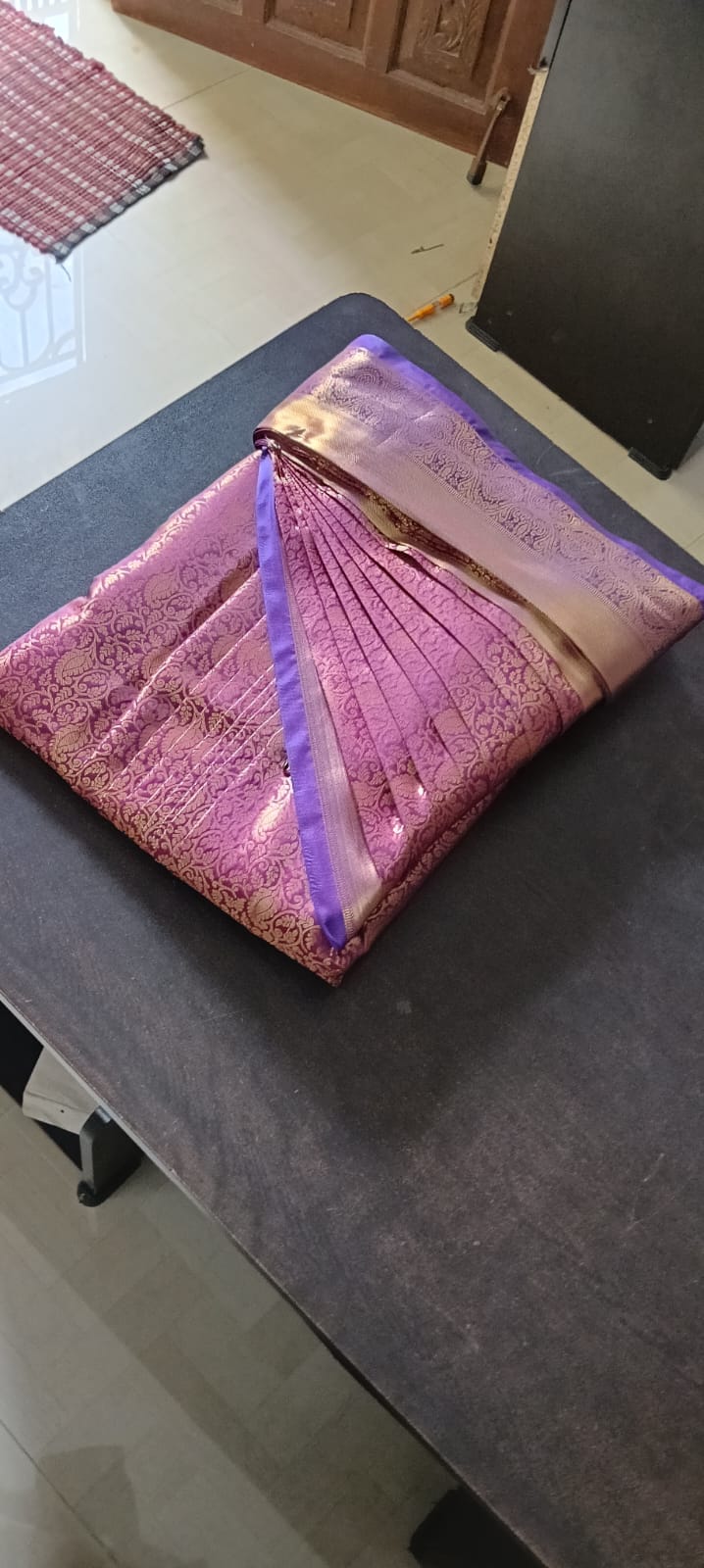 Sakthilavanya Saree Drapist - Saree Pre Pleating and Box Folding Thumb 2