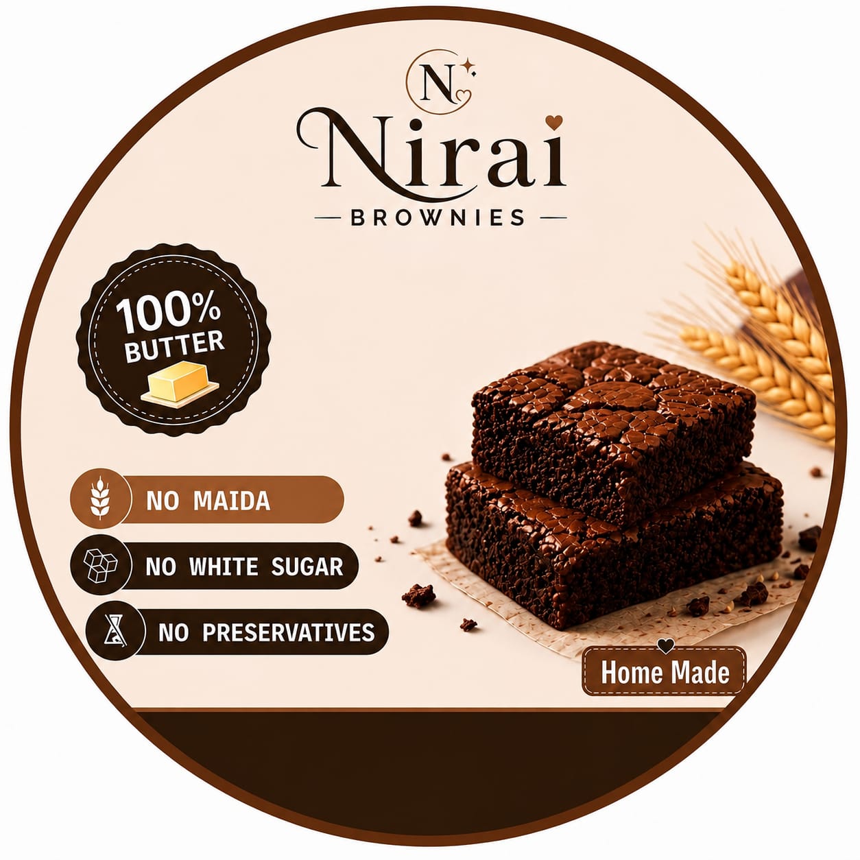 Nirai Brownies