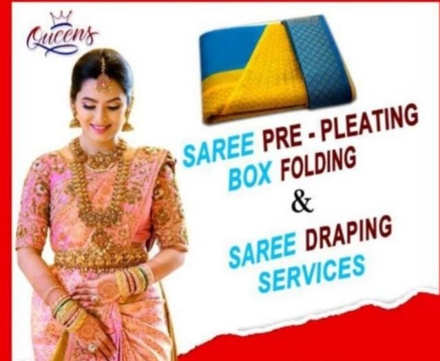 Queen's Saree Pleating