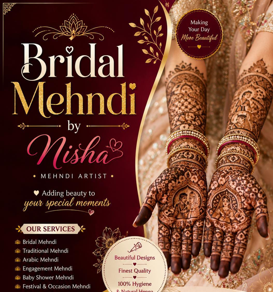 Bridal Mehandi by Nisha