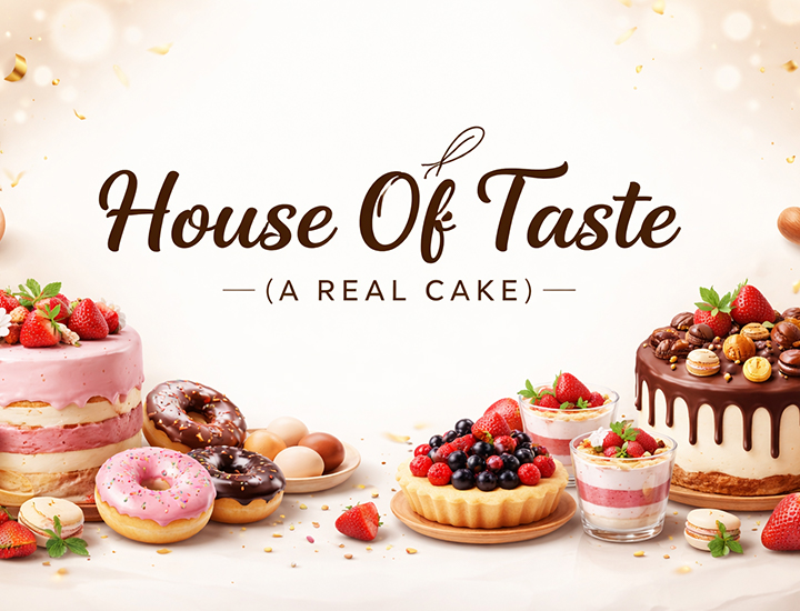 House Of Taste (A Real Cake)